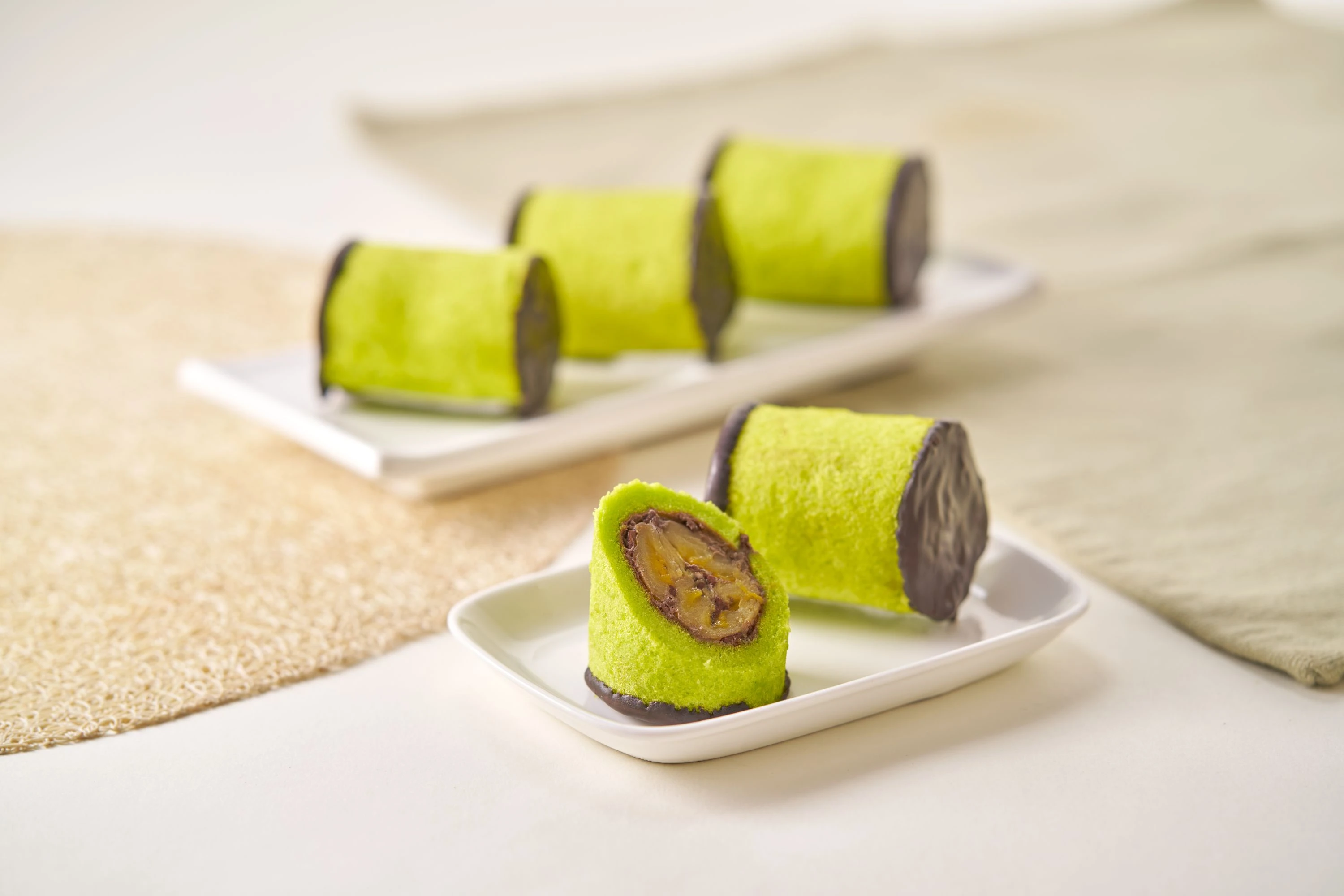Banana Roll Pandan
